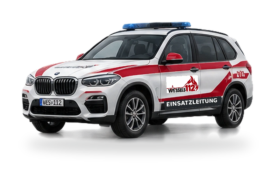 Illustrative Fahrzeugvisualisierung: Kommandowagen
